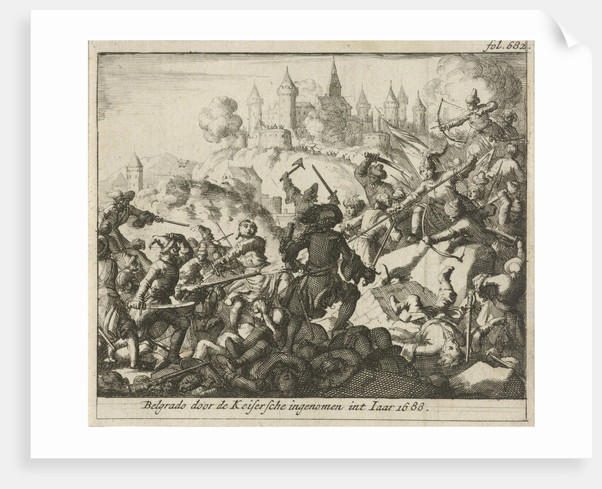 Taking Belgrade, 1688 by Jurriaen van Poolsum