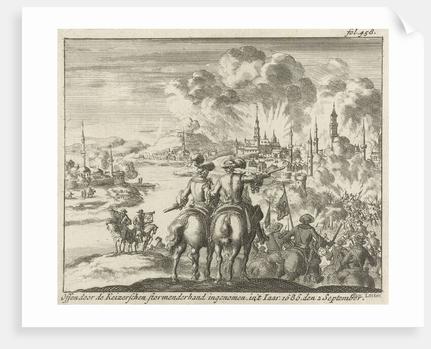 Taking Buda, 1685-1686 by Jurriaen van Poolsum