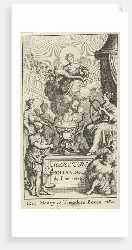 Appearance of the personification of abundance by Hendrick and Dirk Boom