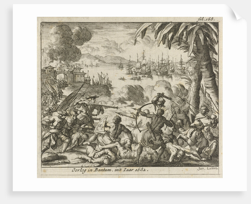 War in Bantam by Jurriaen van Poolsum