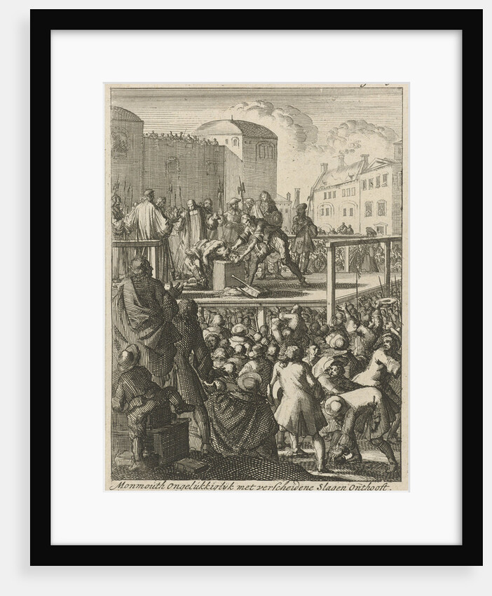 Beheading of the Duke of Monmouth by Jan Claesz ten Hoorn