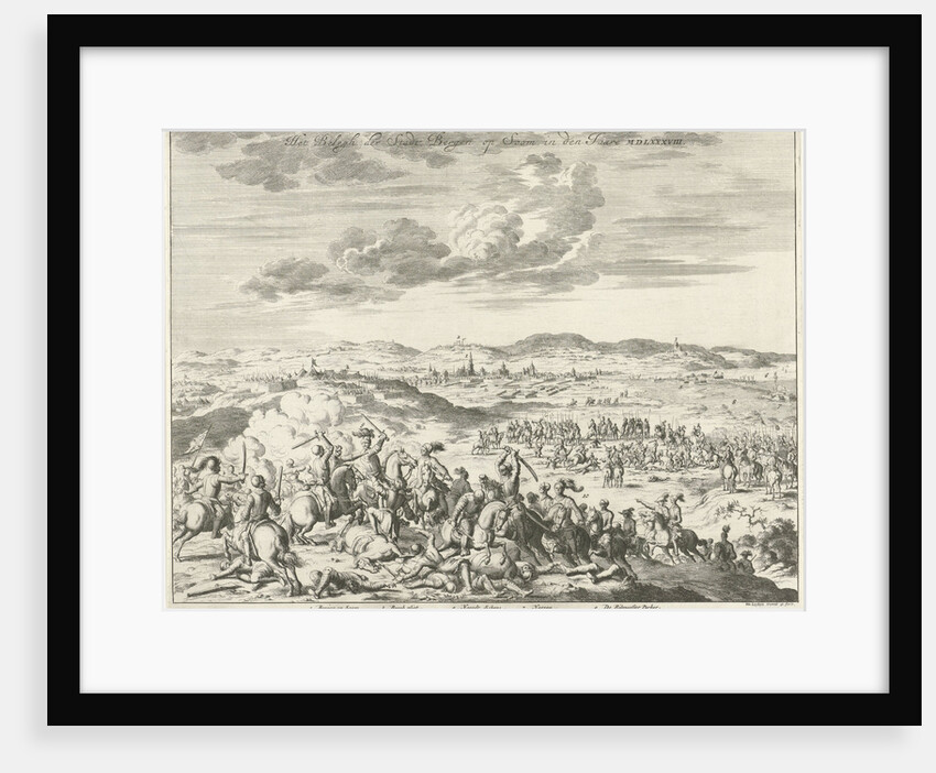Siege of Bergen op Zoom by Jan Luyken
