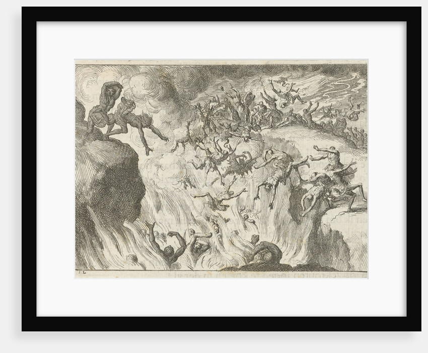 Damned are thrown into the Eternal Fire by David Ruarus