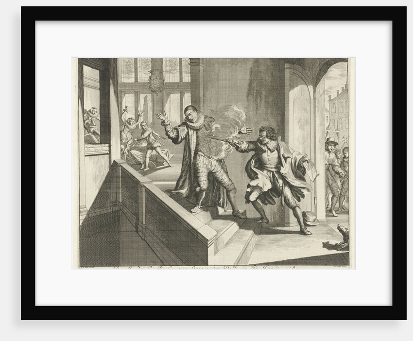 Murder of the Prince of Orange by Jan Luyken
