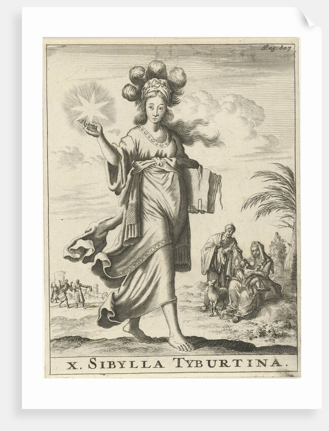 Tiburtine Sibyl by Timotheus ten Hoorn