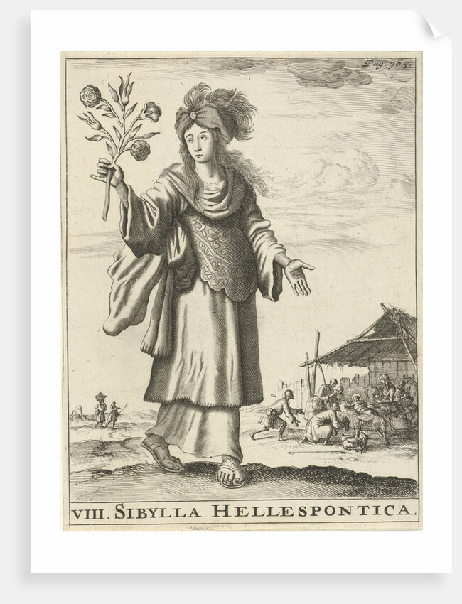 Hellespontic Sibyl by Timotheus ten Hoorn