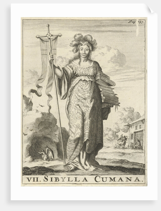 Sibyl of Cumae by Timotheus ten Hoorn