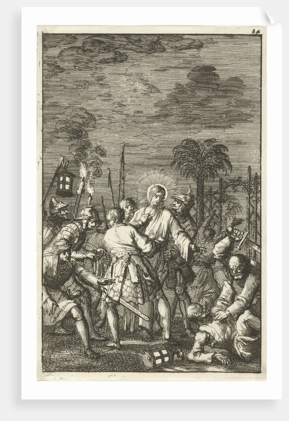 Christ arrested in the Garden of Gethsemane by Aart Dircksz Oossaan