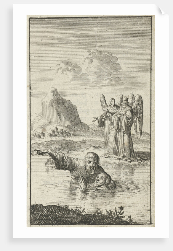 Christian led by the river by Johannes Boekholt