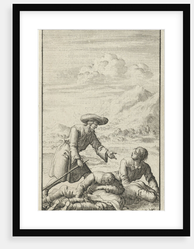 Christian finds Simple, Sloth and Audacious dormant by Johannes Boekholt