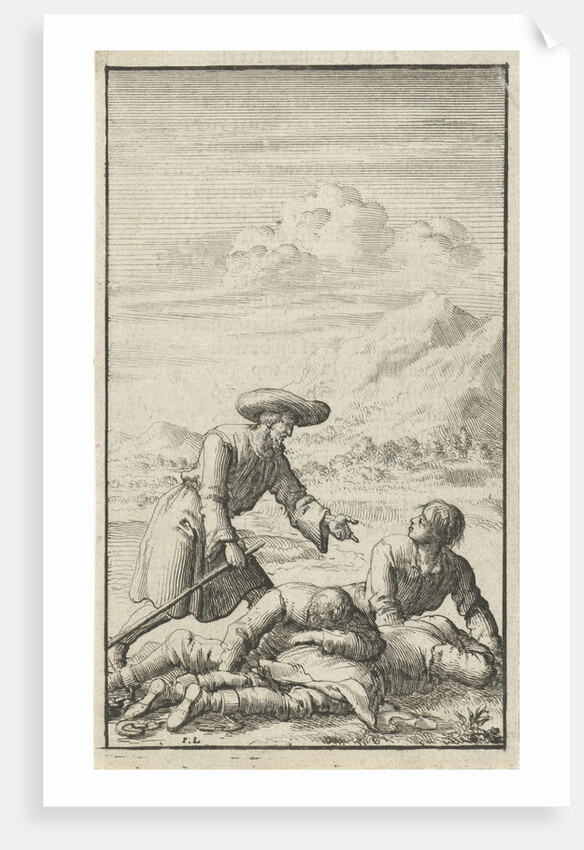 Christian finds Simple, Sloth and Audacious dormant by Johannes Boekholt