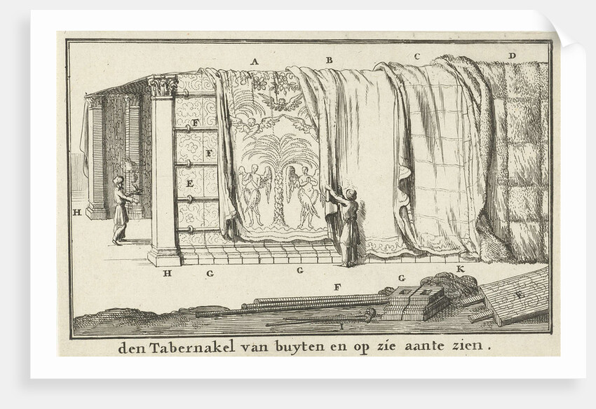 Construction of the Tabernacle by Willem Goeree