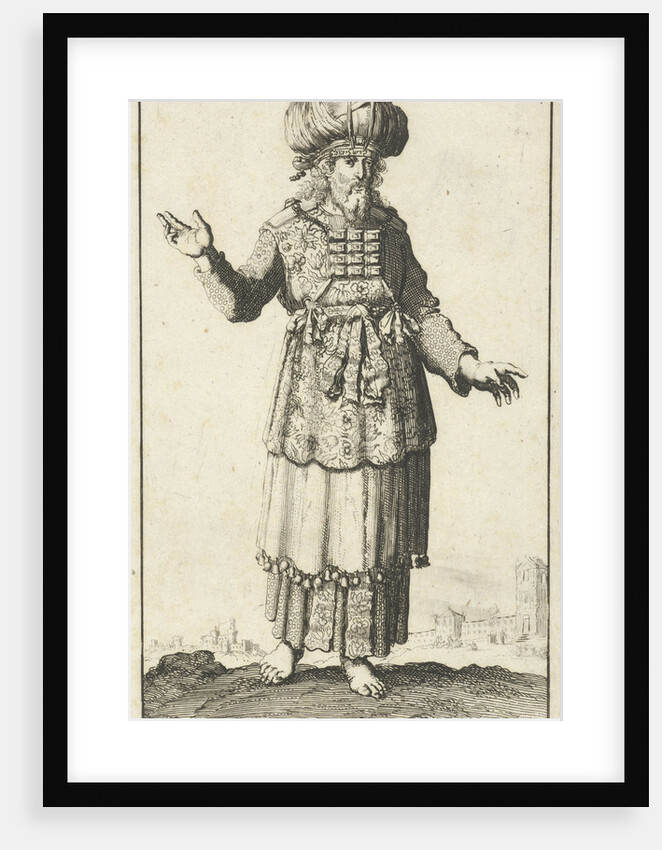 High Priest in liturgical clothing (version A) by Willem Goeree