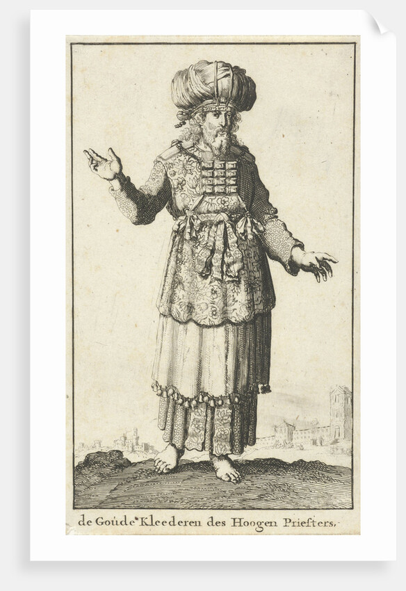 High Priest in liturgical clothing (version A) by Willem Goeree