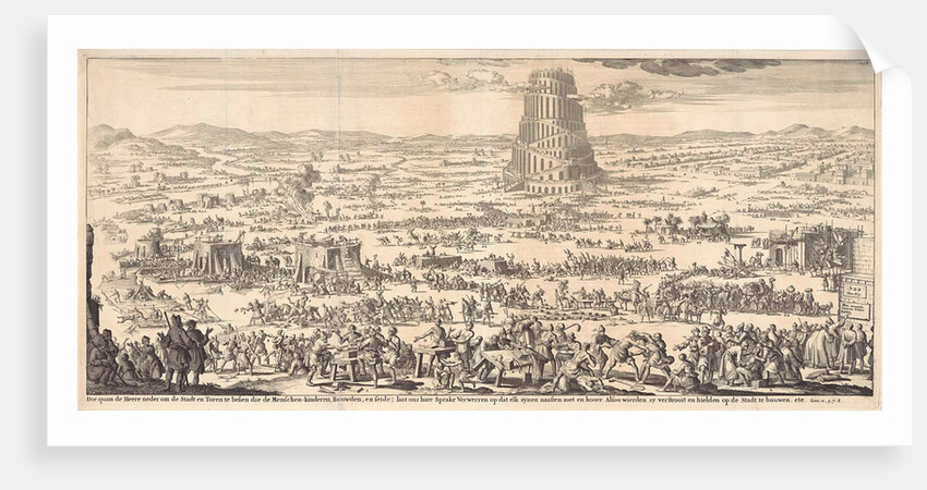 Tower of Babel by Willem Goeree