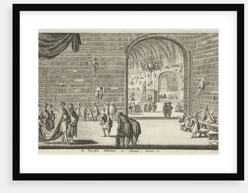 Imperial library and curiosities by Jan Claesz ten Hoorn