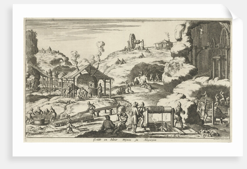 Gold and silver mines in Hungary by Jan Luyken