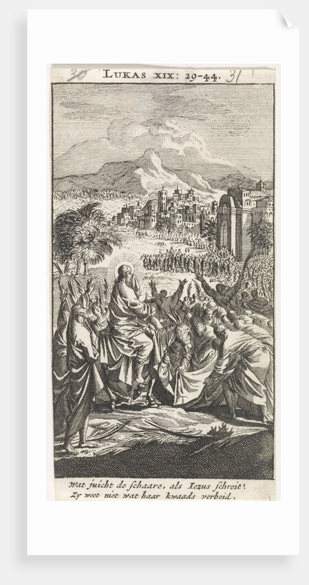 Entry into Jerusalem by Anonymous