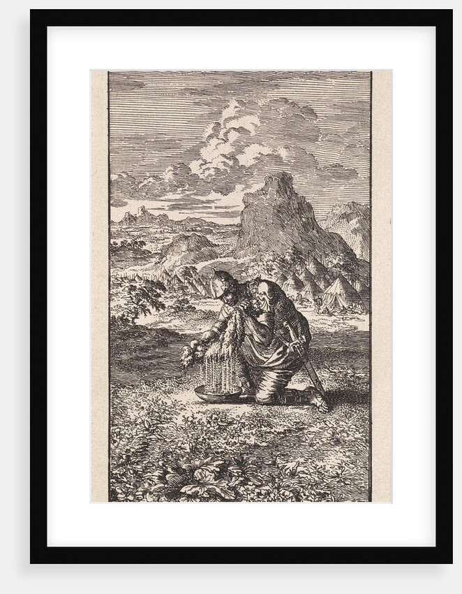 Gideon and the wet sheepskin by Pieter Arentsz & Cornelis van der Sys II