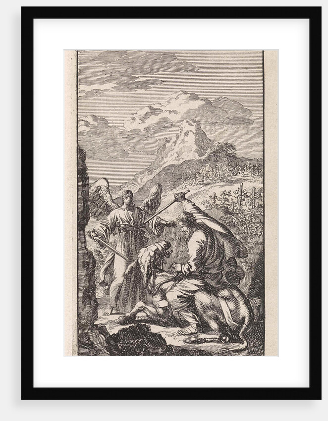 Balaam and his donkey by Jan Luyken