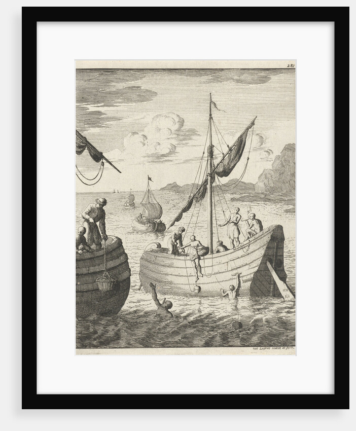 Pearl Fisheries in Persia by Jan Luyken