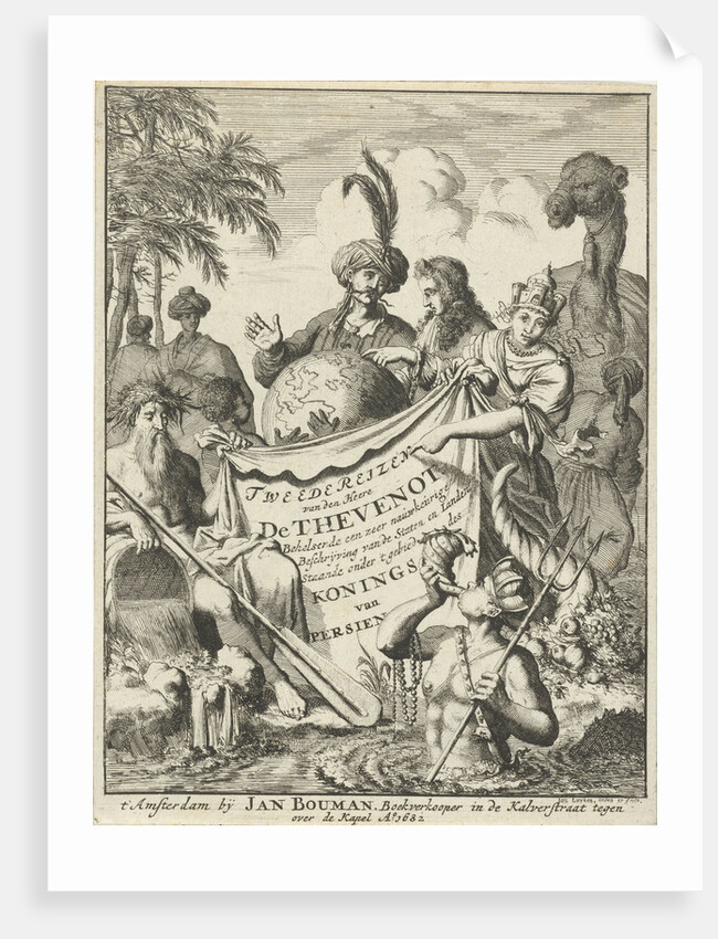 Jean de Thevenot talking to a Turk by Jan Luyken