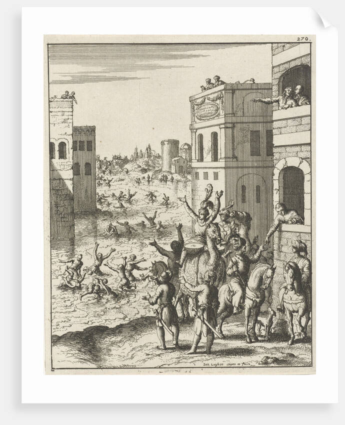 Rejoicing of the people in Cairo, Egypt by Jan Bouman