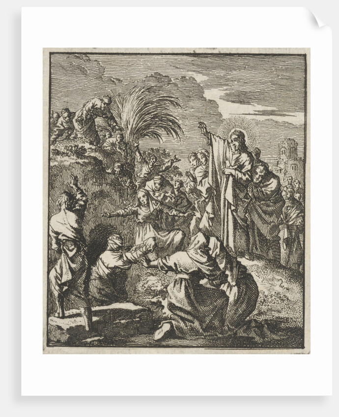 Raising of Lazarus by Barent Visscher