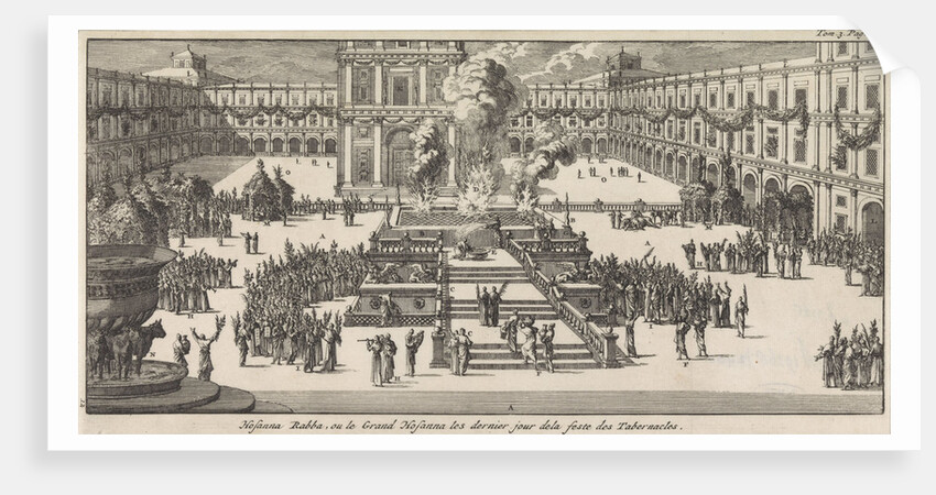 Christ on the last day of the Feast of Tabernacles by Pieter Mortier