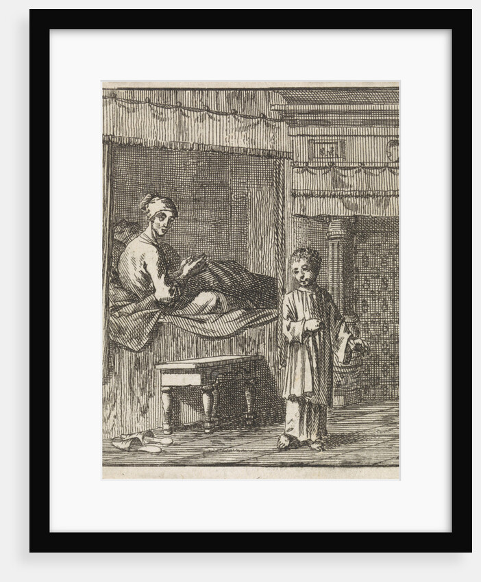 Miraculous healing of Jeske Klaes by Cornelis van der Sys