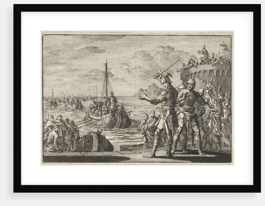 Josephus orders Klitus to cut off his left hand by Pieter Mortier