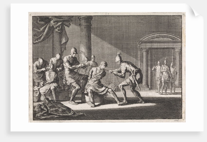 Aristobulus IV strangled in prison by Pieter Mortier