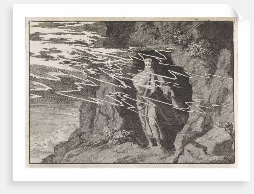 Elia in the cave by Pieter Mortier