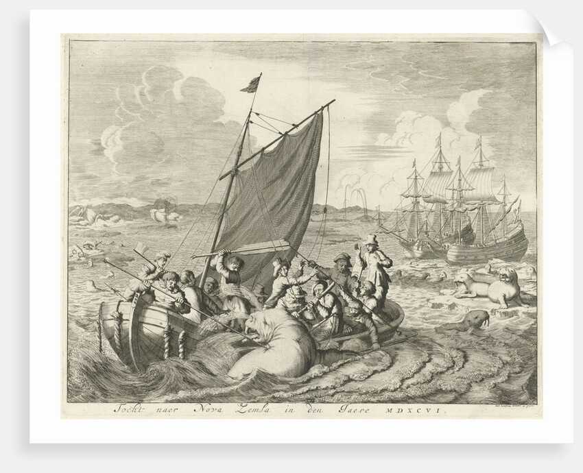 Trip to Novaya Zemlya in 1596 by Jan Luyken