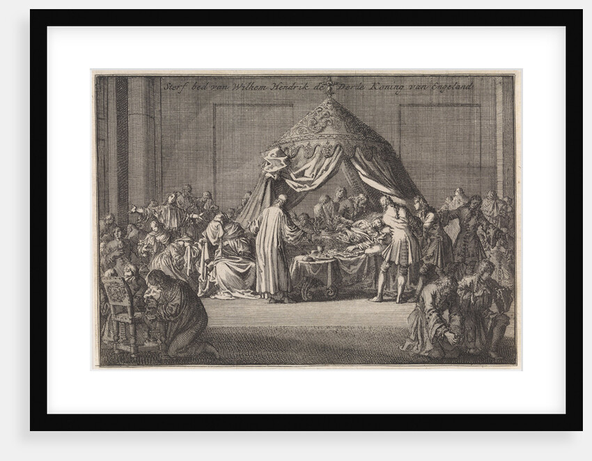 Death of King William III by Jan Claesz ten Hoorn