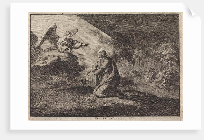 Christ in the Garden of Gethsemane by Pieter Mortier
