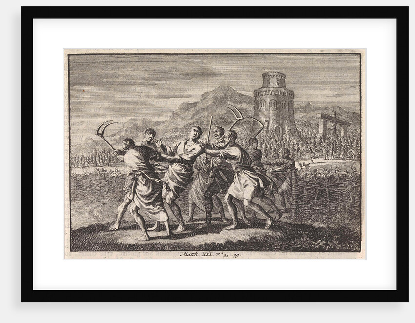 Parable of the tenants of the vineyard by Jan Luyken
