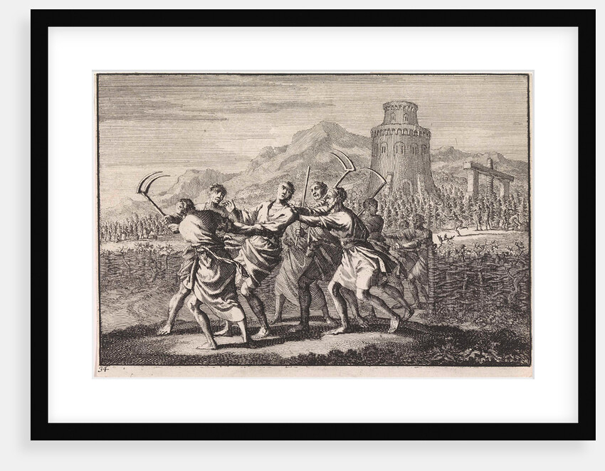 Parable of the tenants of the vineyard by Jan Luyken