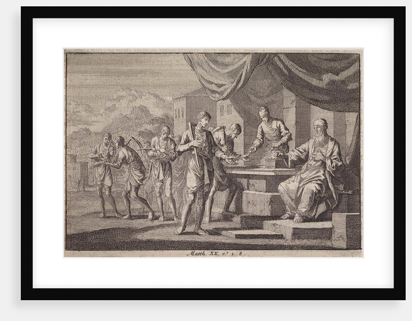 Parable of the laborers in the vineyard by Pieter Mortier