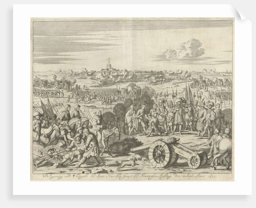 Siege and Conquest of Naarden by the Prince of Orange by Anonymous
