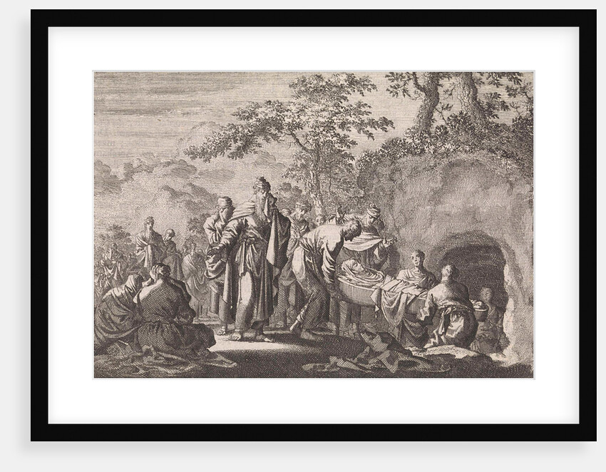 Burial of Sarah by Pieter Mortier