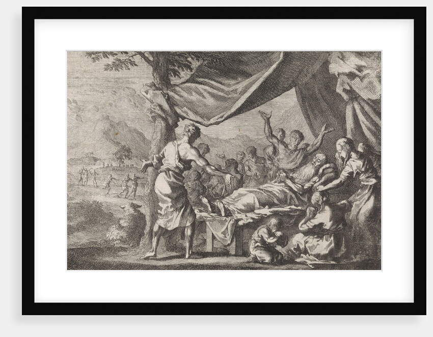 Adam's deathbed by Pieter Mortier