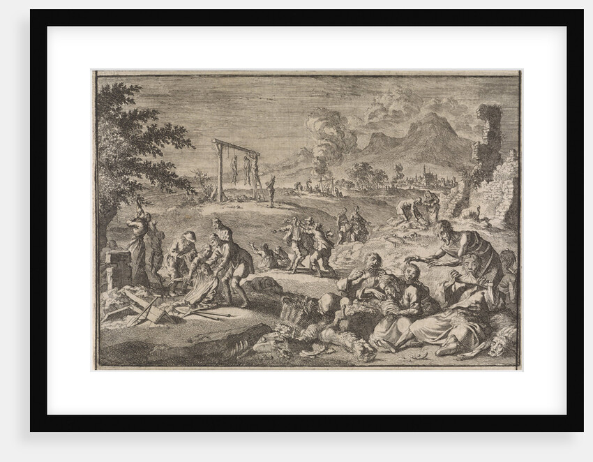Famine in Germany by Johann David Zunnern