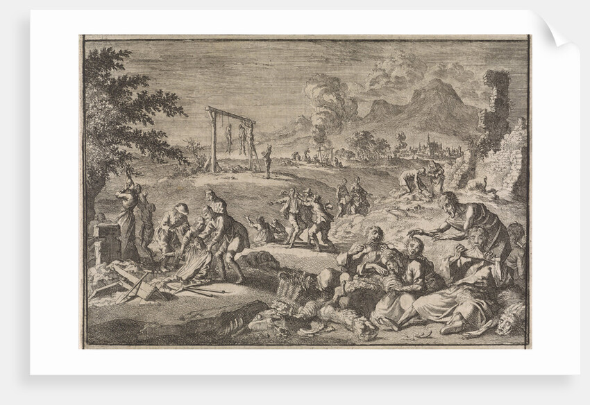 Famine in Germany by Johann David Zunnern