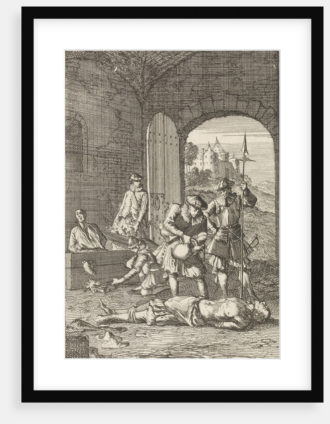 Torture of heretics in Arras by Hermannus Ribbius