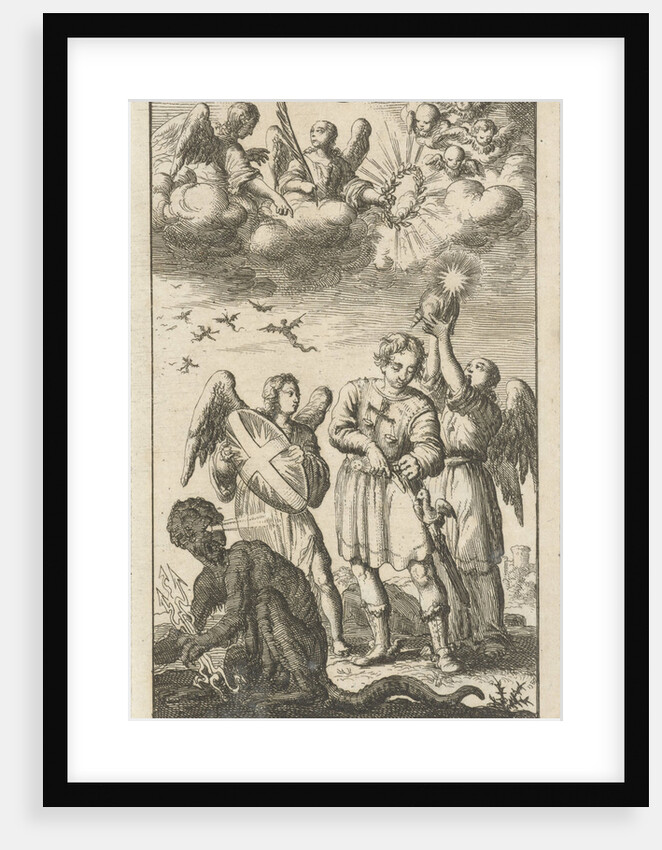 Christian Knight by Jan Luyken