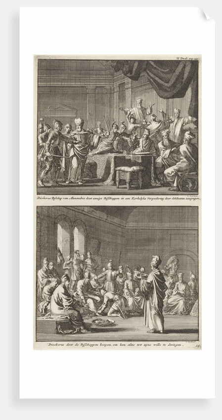 Arrest of some bishops at the order of Bishop Dioscorus of Alexandria and their imprisonment by Barent Visscher