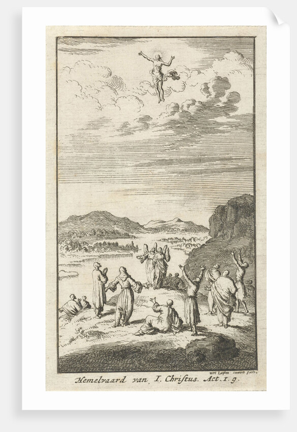 Ascension of Christ by Jan Luyken