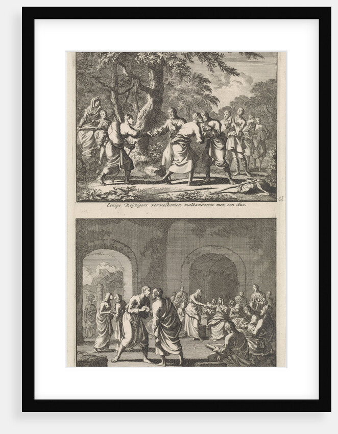 Greeting Christian travelers, and Christians are welcomed at the start of a meeting by Jacobus van Hardenberg