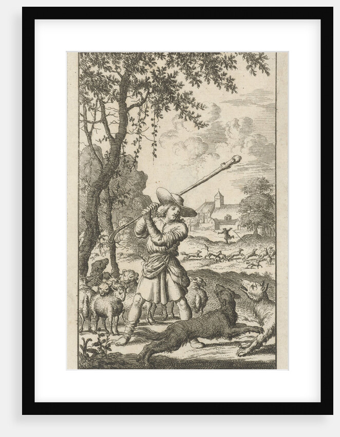 Christ as the Good Shepherd by Jan Luyken